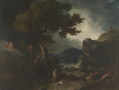 De vernietiging van de kinderen van Niobe door Richard Wilson