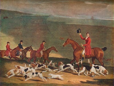 Francis Duckenfield Astley, Esq., en zijn Harriers, 19e eeuw door Richard Woodman