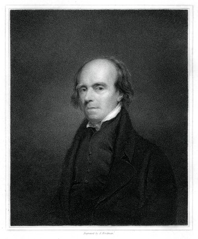 John Flaxman, Britse ontwerper, tekenaar en beeldhouwer, 1833 door Richard Woodman
