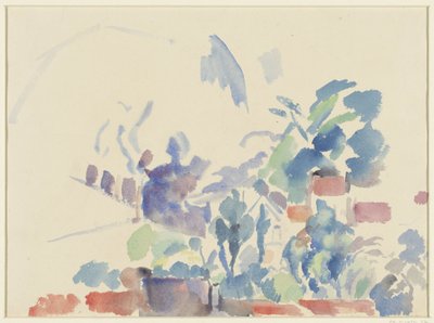 Landschap, Boitsfort door Rik Wouters