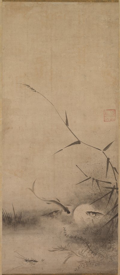 Vis en Zeewier door Rinkyo