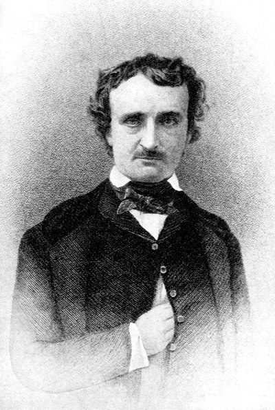 Edgar Allan Poe, Auteur van Tales of Mystery and Imagination, 1923 door Rischgitz Collection