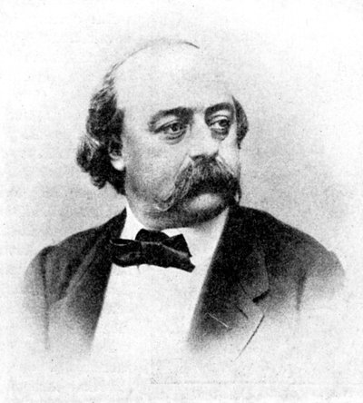 Gustave Flaubert, auteur van Madame Bovary, 1923 door Rischgitz Collection