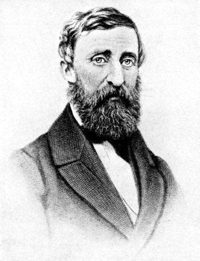 Henry David Thoreau, Amerikaanse natuurschrijver, 1923 door Rischgitz Collection