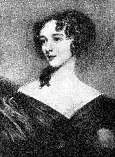 Jane Welsh Carlyle, op 25-jarige leeftijd, 1923 door Rischgitz Collection