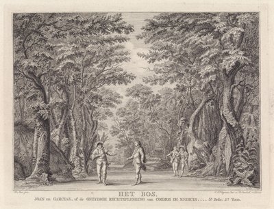 De dood van Johan en Garcias: Vier mannen in het bos door Robbert Muys