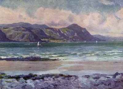 Ver Uitzicht op Penmaenmawr, Vroeg Ochtendlicht door Robert (after) Fowler