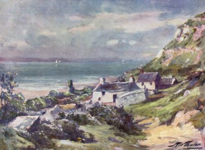 Oude Cottage en Ruïnes van Abdij, Great Orme