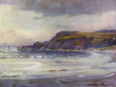 Zomeravond, Kust van Anglesey door Robert (after) Fowler
