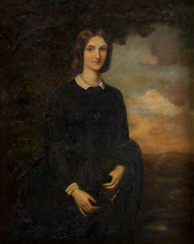 Portret van Selina Weld Forester, Gravin van Bradford (1819-1894), ca. 1839-94 door Robert (after) Thorburn