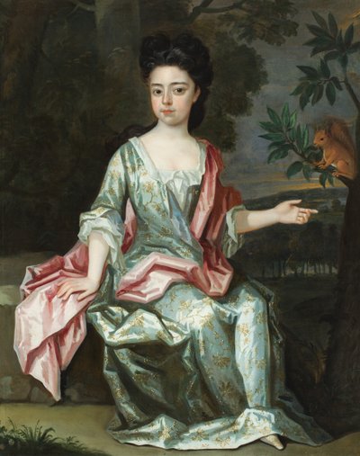 Portret van Dorothy Smithson door Robert (attr. to) Byng or Bing