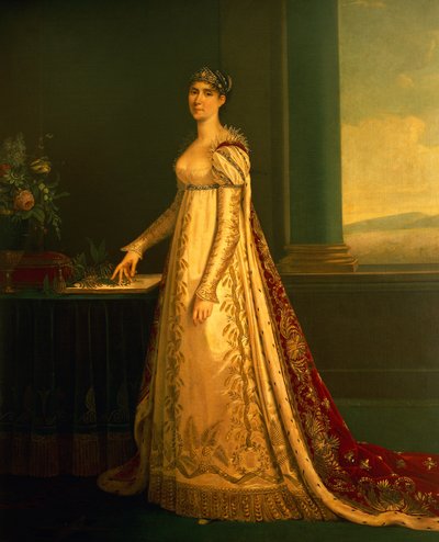 Portret van Josephine Bonaparte door Robert (attr. to) Lefevre