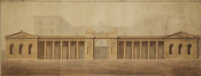 Het Oude Admiraliteitsscherm door Robert Adam