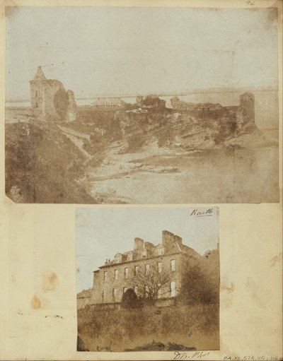Kasteel van St. Andrews vanuit het Oosten door Robert Adamson