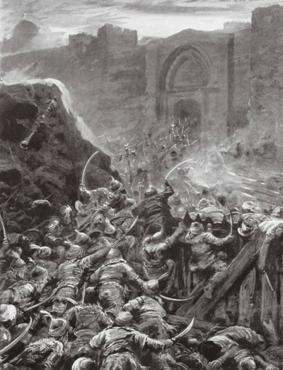 De Val van Constantinopel door Robert Ambrose Dudley