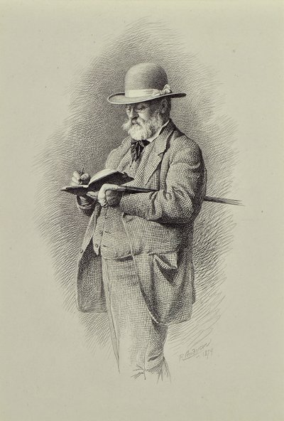 Een kunstenaar door Robert Anderson