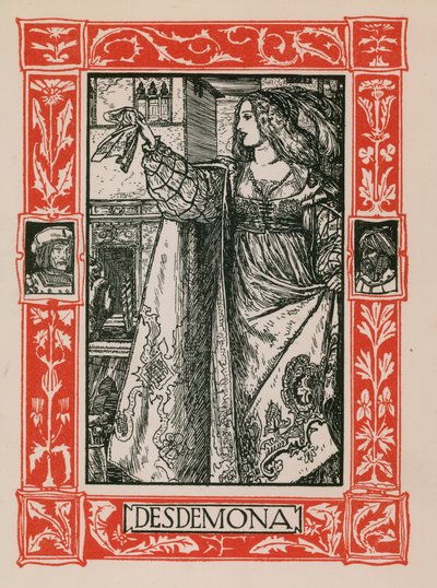 Desdemona, Othello door Robert Anning Bell