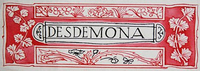 Desdemona, uit Shakespeare