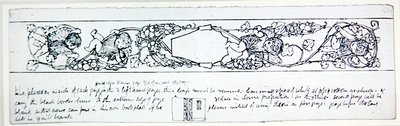 Ontwerp voor schutbladen, c.1895 door Robert Anning Bell