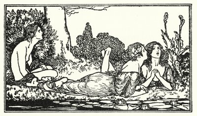 Illustratie voor Gedichten van John Keats: Endymion door Robert Anning Bell
