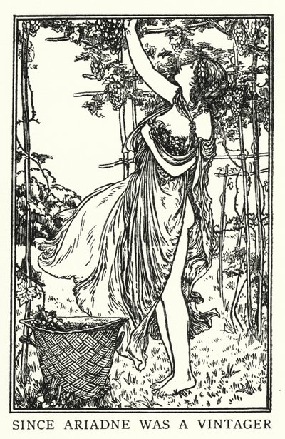 Illustratie voor Gedichten van John Keats: Endymion door Robert Anning Bell