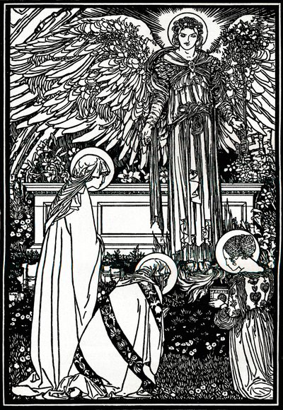 Illustratie voor Het Altaarboek, 1892, 1897 door Robert Anning Bell