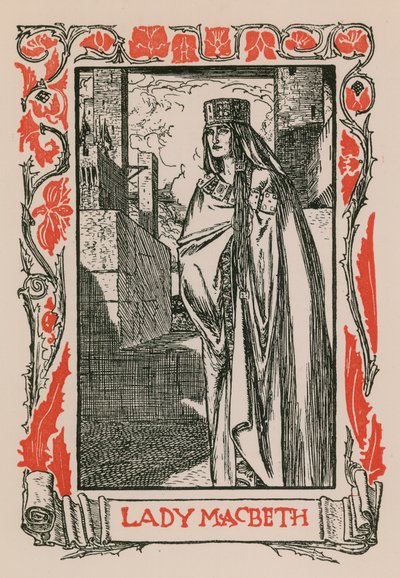 Lady Macbeth door Robert Anning Bell