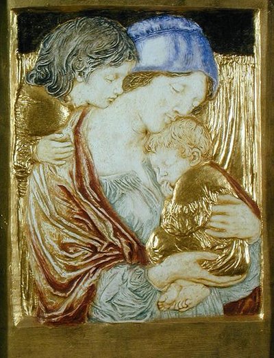 Moeder en Kinderen door Robert Anning Bell