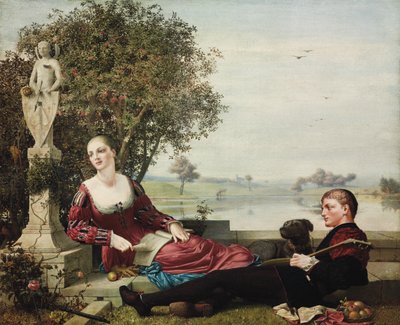Heloise en Abelard door Robert Bateman