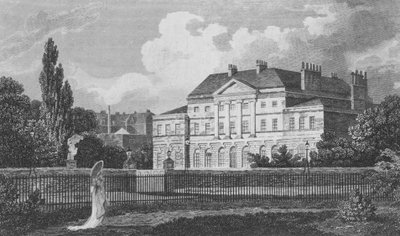 Lansdowne House, Berkeley Square, Londen door Robert Blemell (after) Schnebbelie