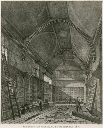 Interieur van de Hal van Furnival
