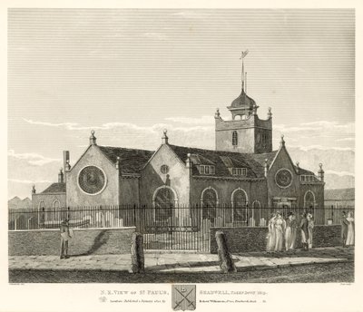 Noordoostelijk uitzicht op St. Paul