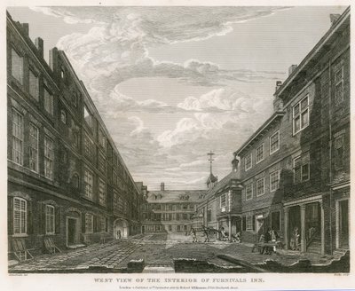 Westelijke aanblik van het interieur van Furnival