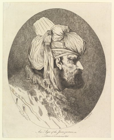 Een Aga van de Janitsaren, 19 juli 1779 door Robert Blyth