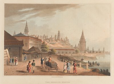 Het Kremlin, Moskou door Robert Bowyer