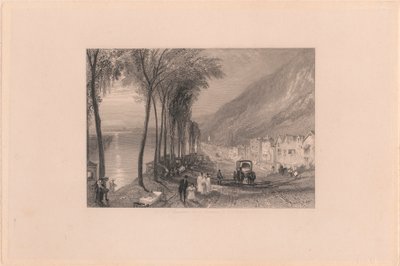 Uitzicht op de Seine tussen Mantes en Vernon door Robert Brandard