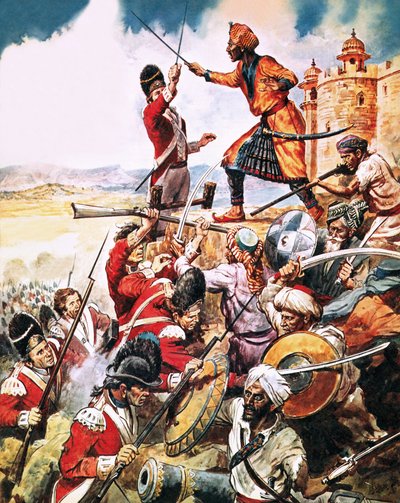 Hoe Arthur Wellesley, eerste hertog van Wellington, de sultan van Mysore versloeg door Robert Brook