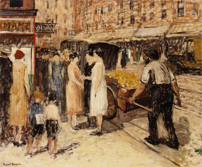 Lower East Side, c.1930 door Robert C. Spencer