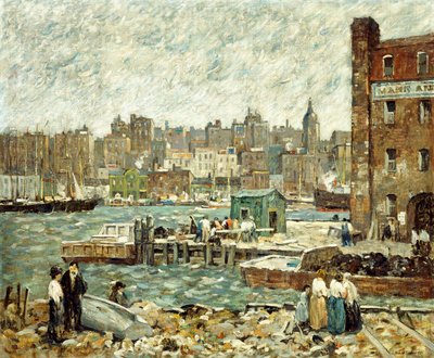 Aan de Waterkant door Robert C. Spencer