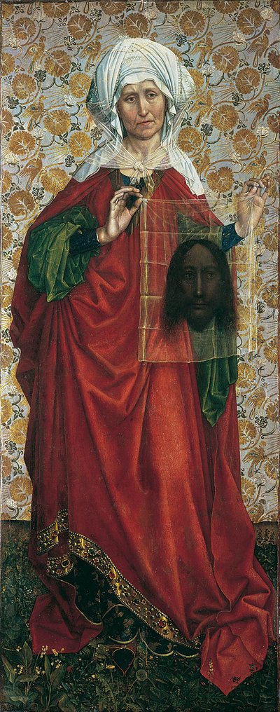 De Flémalle Panelen: Sint Veronica door Robert Campin