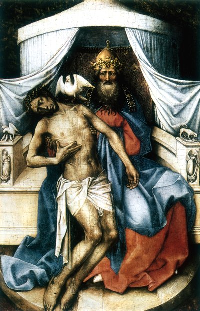 De Drie-eenheid door Robert Campin