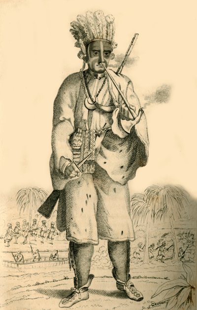 Peter Williamson, Opmerkelijk voor zijn Gevangenschap & Lijden, 1821 door Robert Cooper