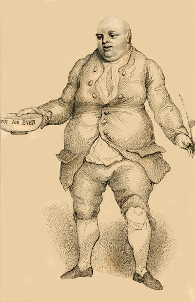 Sam House, de patriottische kastelein, 1822 door Robert Cooper