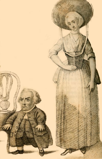 Wybrand Lolkes, De Nederlandse Dwerg, 1821 door Robert Cooper