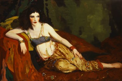 Danseres van Delhi door Robert Cozad Henri