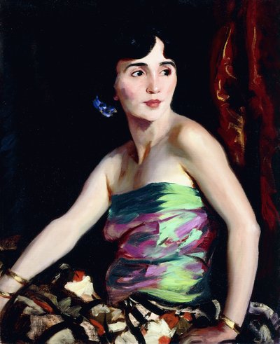Isolina Maldonado - Spaanse danseres, 1921 door Robert Cozad Henri