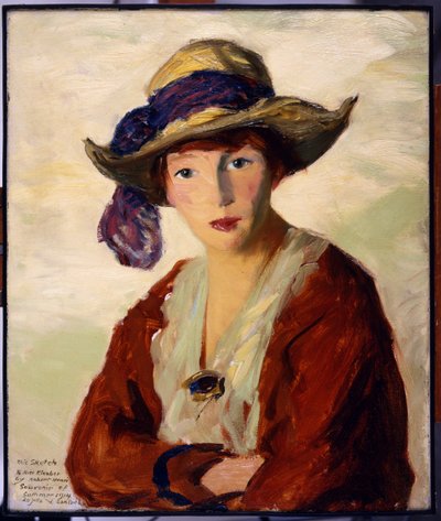 Portret van Mevrouw Robert Henri, 1914 door Robert Cozad Henri