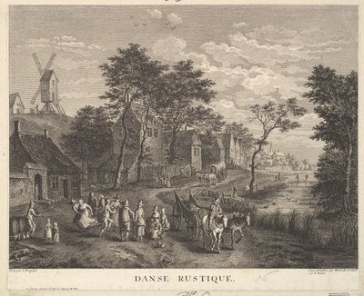 Rustieke dans Danse Rustique door Robert Daudet