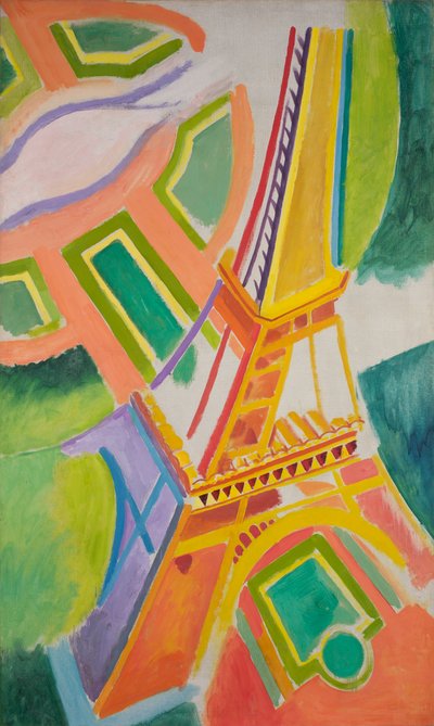 Eiffeltoren door Robert Delaunay