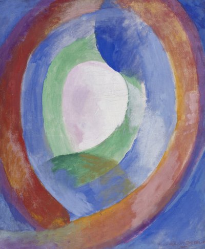 Circulaire vormen, maan nr. 1 door Robert Delaunay